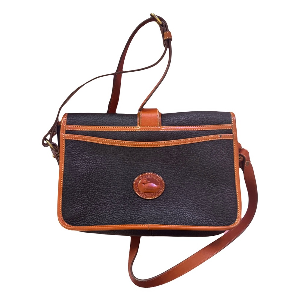 Dooney & Bourke Black and Brown Crossbody Bag